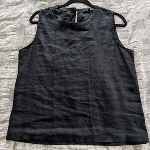 Classic Black Sleeveless Top